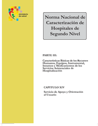 Norma Nacional de Caracterización de establecimientos 